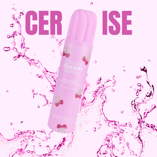 Mousse de douche Lovely Cherry Swirl