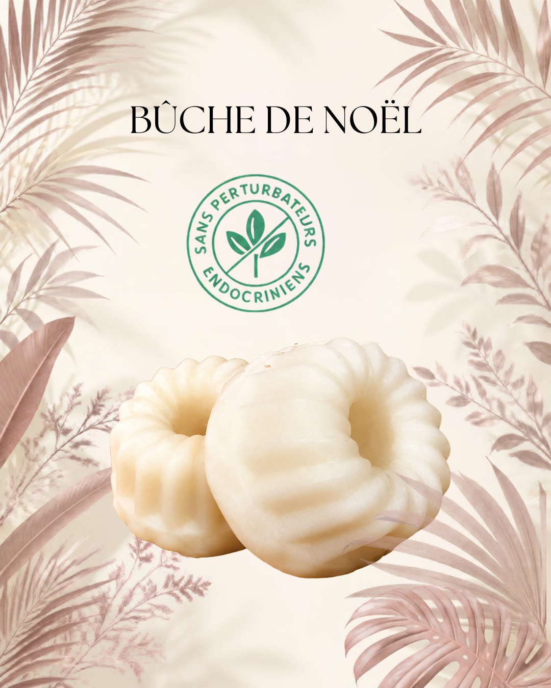 Fondant parfumé Bûche de Noël