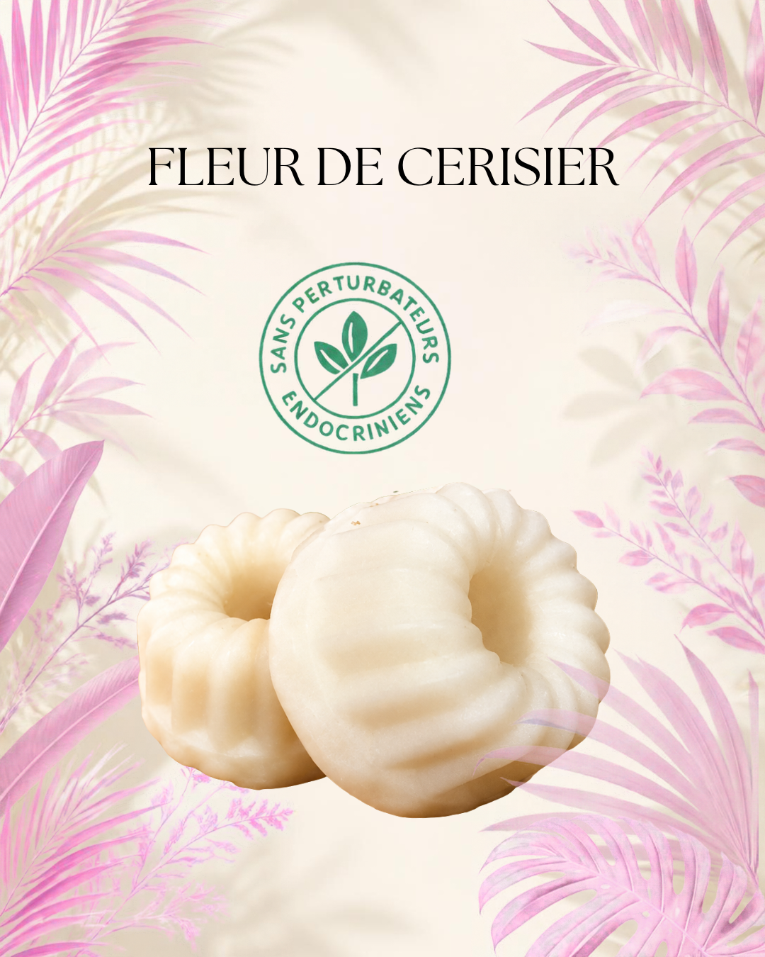 Fondant parfumé  Fleur de cerisier