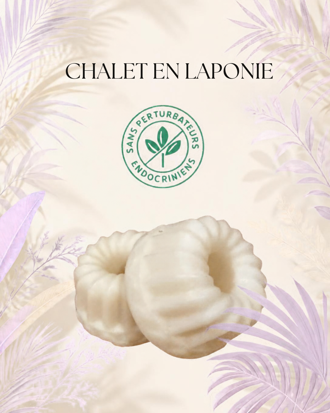 Fondant parfumé Chalet en Laponie