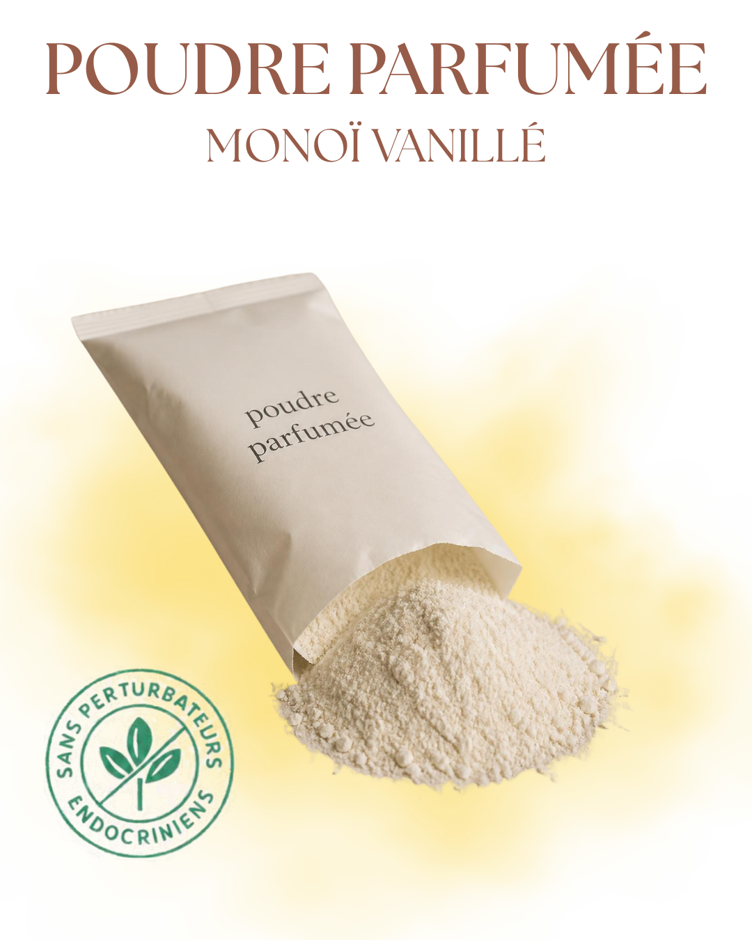 Poudre parfumée Monoï vanillé