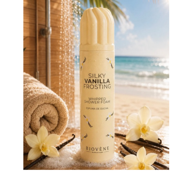 Chantilly de douche Silky Vanilla Frosting