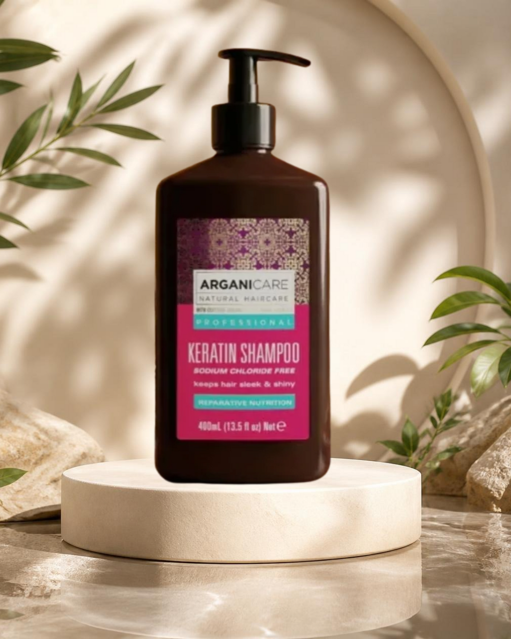 Shampoing réparateur et nutritif à la kératine