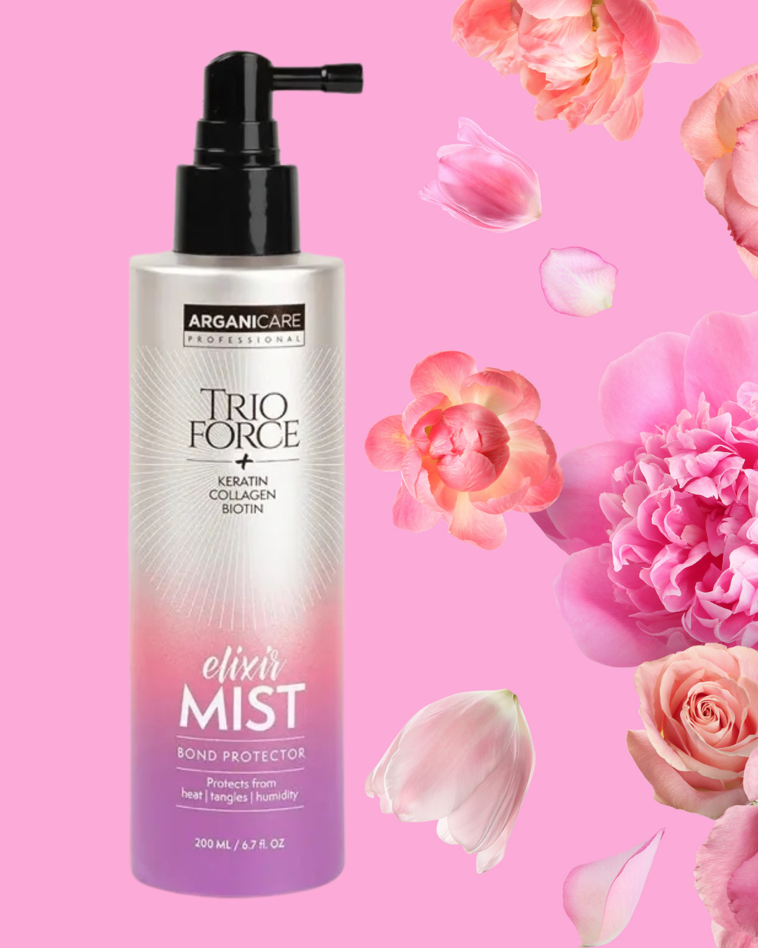 Spray trio force Protecteur thermique